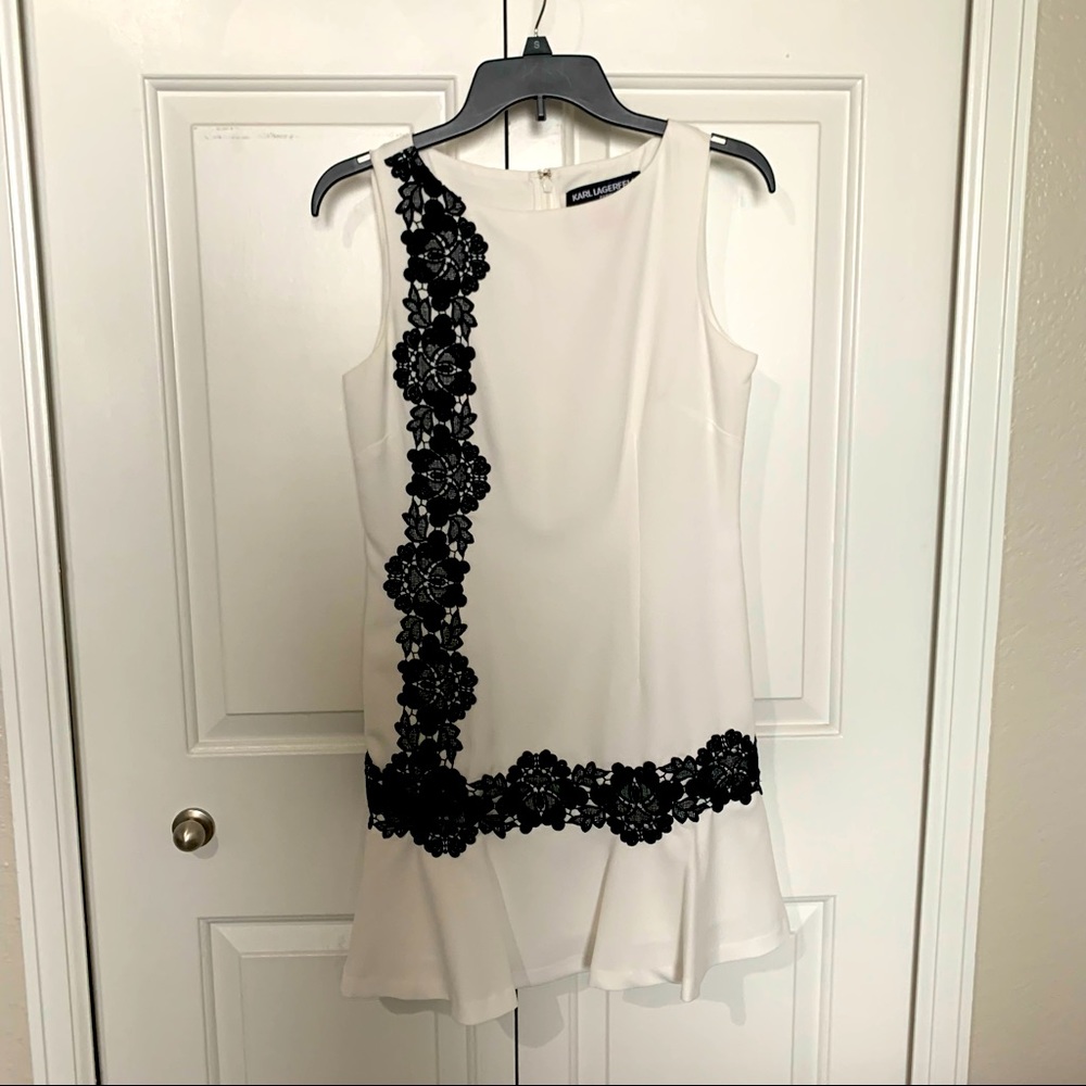 Karl Lagerfield Paris dress; Vogue 125; like new; size 4